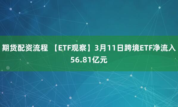 期货配资流程 【ETF观察】3月11日跨境ETF净流入56.81亿元