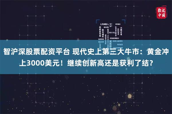 智沪深股票配资平台 现代史上第三大牛市：黄金冲上3000美元！继续创新高还是获利了结？